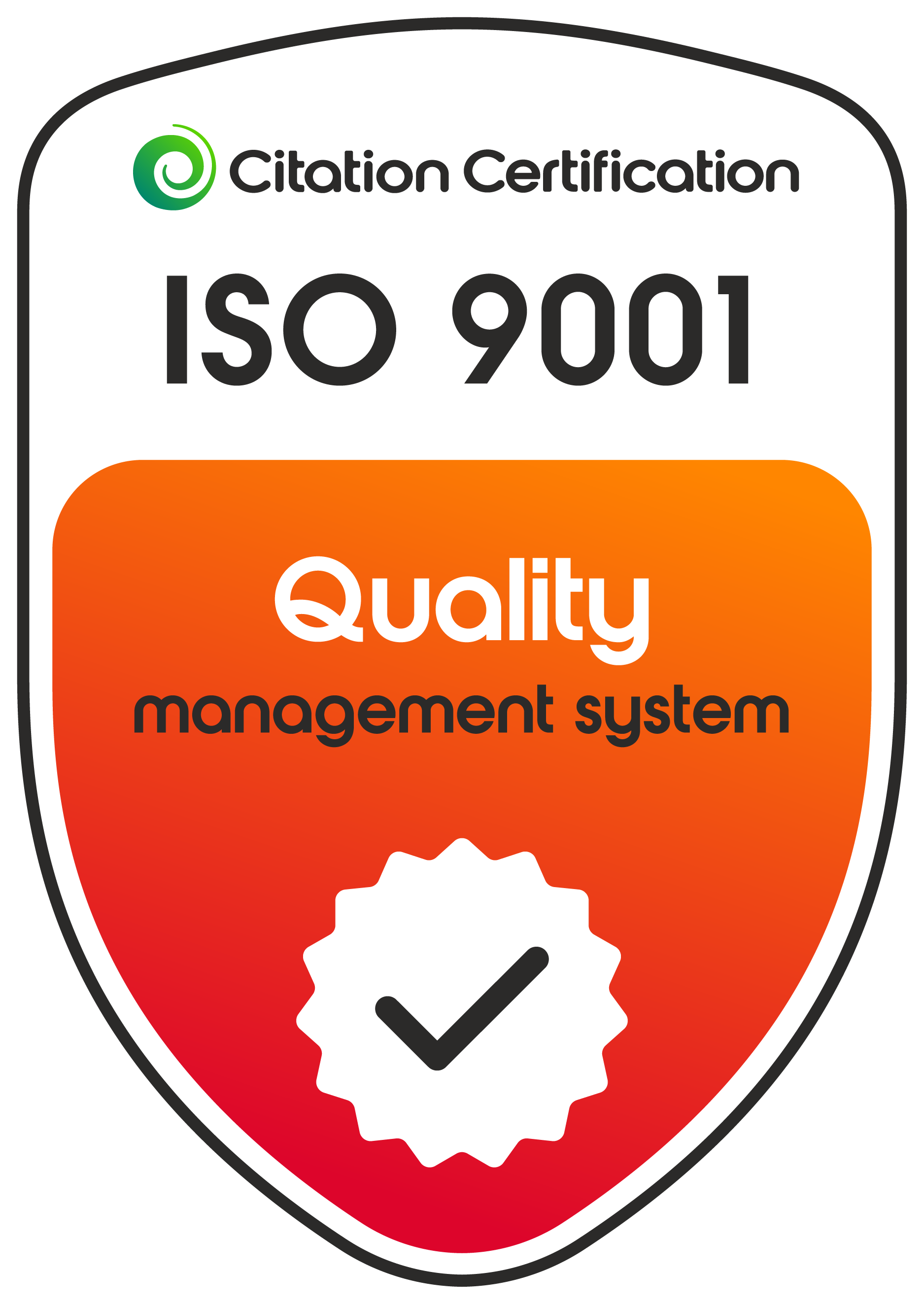 Quality Management System Certified