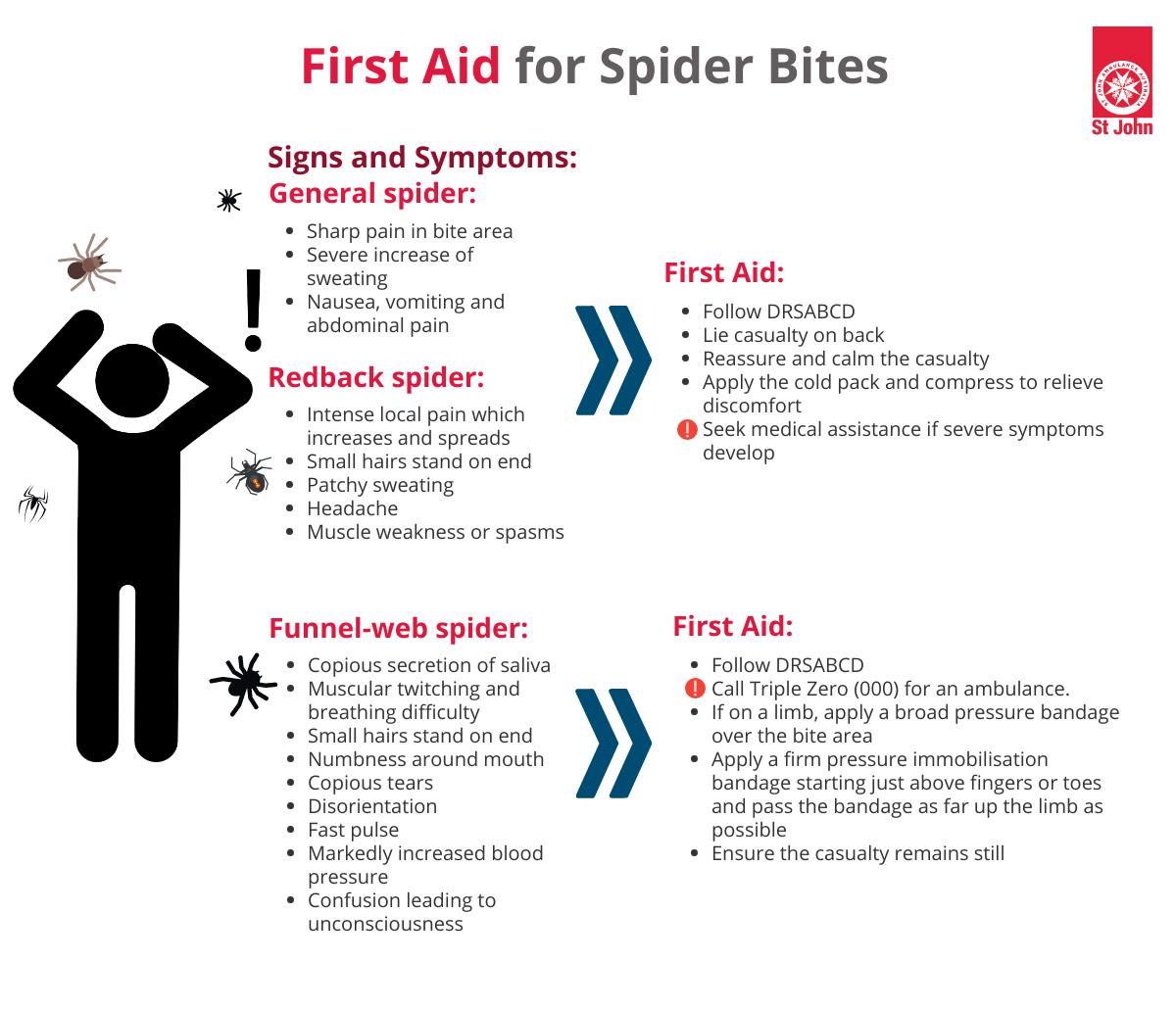 How To Provide First Aid For Bites And Stings | St John Vic